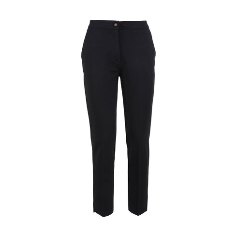 Pantalone Donna New York, a tinta unita, in misto viscosa